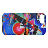 Kandinsky in Abstrakter Blauer Malerei Case-Mate iPhone Hülle (Rückseite (Horizontal))