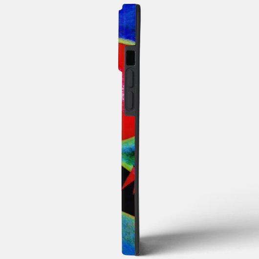 Kandinsky in Abstrakter Blauer Malerei Case-Mate iPhone Hülle (Rückseite / Links)