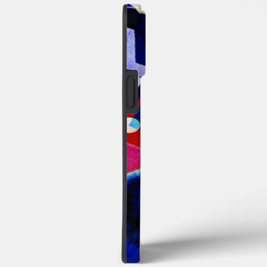 Kandinsky in Abstrakter Blauer Malerei Case-Mate iPhone Hülle (Rückseite / Rechts)
