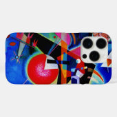 Kandinsky in Abstrakter Blauer Malerei Case-Mate iPhone Hülle (Rückseite (Horizontal))