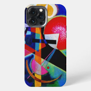 Kandinsky in Blau Abstraktes Gemälde iPhone 13 Pro Max Hülle