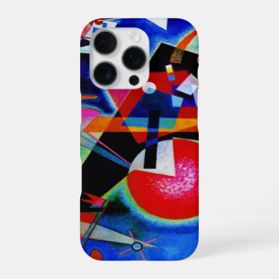 Kandinsky in Blau Abstraktes Gemälde iPhone 16 Pro Hülle
