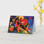 Kandinsky - In Blau, berühmte Kunstwerke Karte (Gelbe Blume)