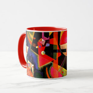 Kandinsky - In Blau, berühmte Kunstwerke Tasse