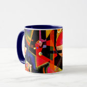 Kandinsky - In Blau, berühmtes Bild, Tasse (Vorderseite Links)