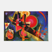 Kandinsky - in blau fußmatte (Vorderseite)
