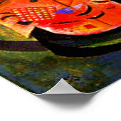 Kandinsky - in blau poster (Ecke)