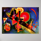 Kandinsky - in blau poster (Vorne)