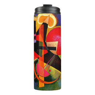 Kandinsky - In Blue, berühmtes Kunstwerk Thermosbecher