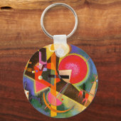 Kandinsky in der Blue Key Chain Schlüsselanhänger (Vorderseite)