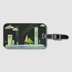 Kandinsky - In der Erholung beliebte abstrakte Kun Gepäckanhänger