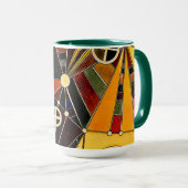 Kandinsky - In der Netzwerk-Tasse Tasse (VorderseiteRechts)
