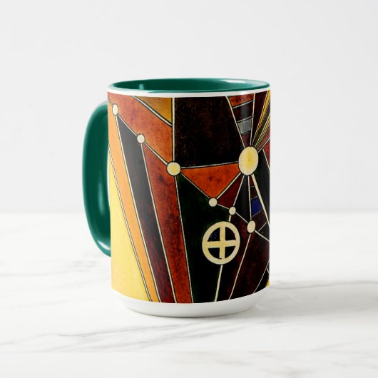 Kandinsky - In der Netzwerk-Tasse Tasse (Vorderseite Links)