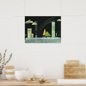 Kandinsky — in Erholung Poster (Küche)