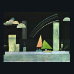 Kandinsky — in Erholung Poster<br><div class="desc">An der Erholung ein abstraktes Kunstwerk des schweizerisch-deutschen Künstlers Paul Klee</div>