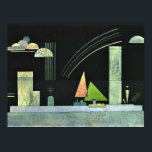 Kandinsky — in Erholung Poster<br><div class="desc">An der Erholung ein abstraktes Kunstwerk des schweizerisch-deutschen Künstlers Paul Klee</div>