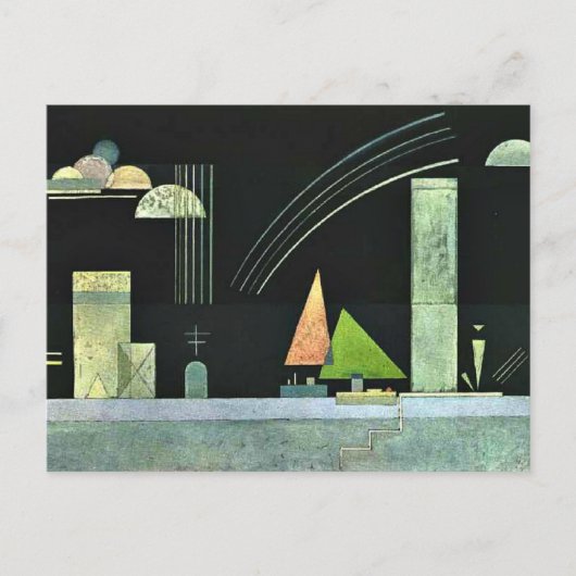 Kandinsky — in Erholung Postkarte (Vorderseite)