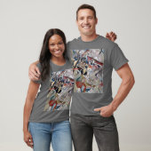 Kandinsky in grau Abstrakte Kunstwerke, dunkelgrau T-Shirt (Unisex)
