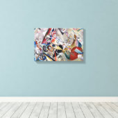 Kandinsky in Grau Leinwanddruck (Insitu (Holzboden))