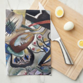 Kandinsky in grauer Abstrakter Kunst Handtuch (Viertel Falte)