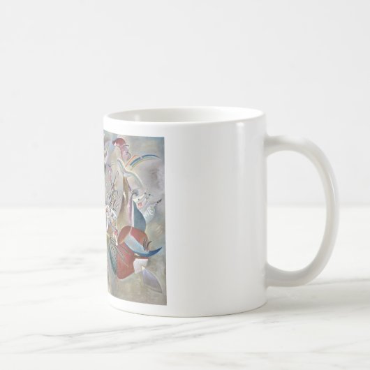 Kandinsky in grauer Abstrakter Kunst Kaffeetasse (Rechts)