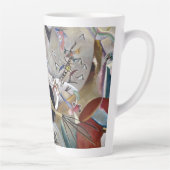 Kandinsky in grauer Abstrakter Kunst Milchtasse (Rechts)