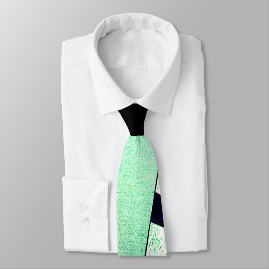 Kandinsky - in Grün getaucht Krawatte (Gebunden)