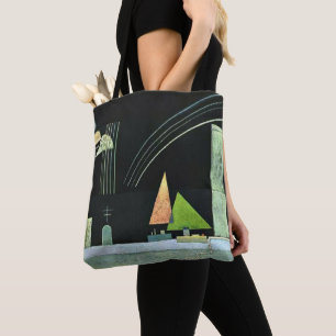 Kandinsky - In Ruhe, berühmtes Gemälde Tasche