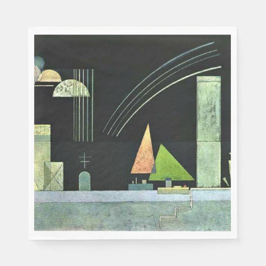 Kandinsky - In Ruhe Serviette (Vorderseite)