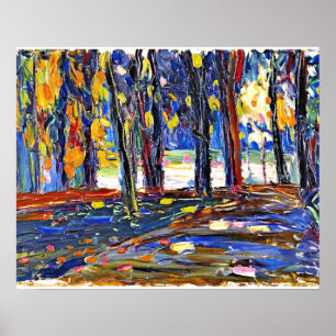 Kandinsky - In the Park of St. Cloud - Autumn Ii Poster