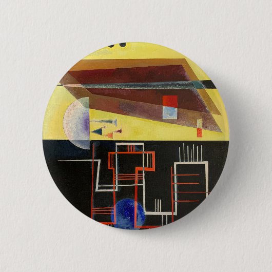 Kandinsky Inner Alliance Abstrakt Artwork Button (Vorderseite)