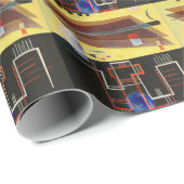 Kandinsky Inner Alliance Abstrakt Artwork Geschenkpapier (Rolleneckpunkt)