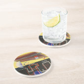 Kandinsky Inner Alliance Abstrakt Artwork Getränkeuntersetzer (Seite)