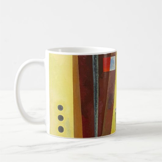 Kandinsky Inner Alliance Abstrakt Artwork Kaffeetasse (Links)