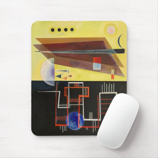 Kandinsky Inner Alliance Abstrakt Artwork Mousepad (Mit Mouse)