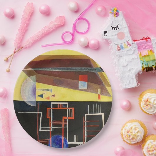 Kandinsky Inner Alliance Abstrakt Artwork Pappteller (Party)