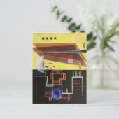 Kandinsky Inner Alliance Abstrakt Artwork Postkarte (Stehend Vorderseite)