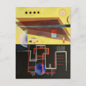 Kandinsky Inner Alliance Abstrakt Artwork Postkarte (Vorderseite)