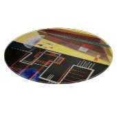 Kandinsky Inner Alliance Abstrakt Artwork Schneidebrett (Ecke)