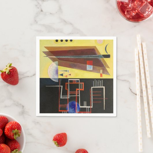 Kandinsky Inner Alliance Abstrakt Artwork Serviette (Beispiel)