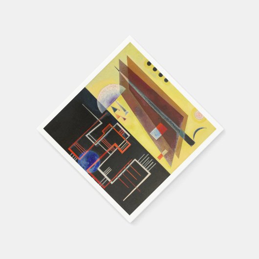 Kandinsky Inner Alliance Abstrakt Artwork Serviette (Ecke)