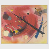 Kandinsky Inner Simmering Abstrakte Kunstwerke Geschenkpapier (Flach)