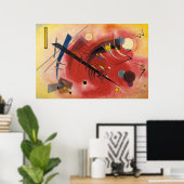 Kandinsky Inner Simmering Abstrakte Malerei Poster (Heimbüro)