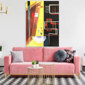 Kandinsky - Innere Allianz Leinwanddruck (Insitu (Wohnzimmer))