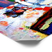 Kandinsky: Innern, Esszimmer, 1909 Poster (Ecke)