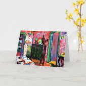 Kandinsky: Innern, Esszimmer, Karte (Gelbe Blume)