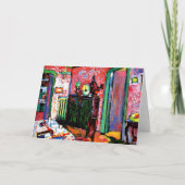 Kandinsky: Innern, Esszimmer, Karte (Vorderseite)