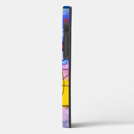 Kandinsky inspiriert IPhone 12 Fall Case-Mate iPhone Hülle (Rückseite / Links)