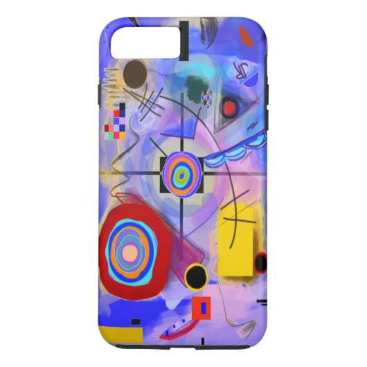 Kandinsky inspirierte IPhone 7 Fall Case-Mate iPhone Hülle (Rückseite)