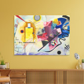 Kandinsky - Jaune Rouge Bleu Leinwanddruck (Insitu (Wohnzimmer))